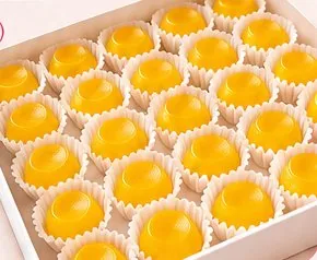 Caixa de mini quindins